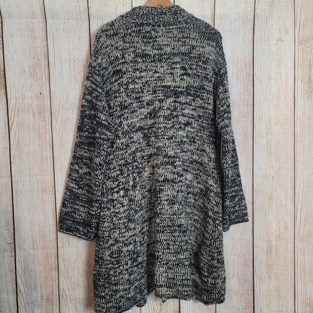 Banana Republic Chunky Knit Duster Cardigan Size Large - Picture 3 of 8